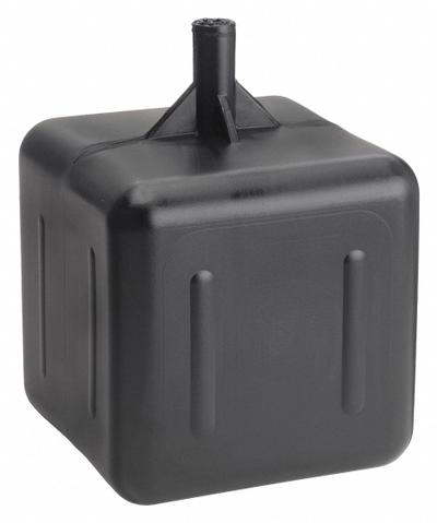 KERICK Float Ball: Float Ball, 1/4"-20 Self Tapping, 1/4"-20 Thread Size, Self Tapping - Polyethylene Threaded Floats