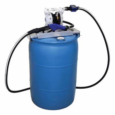 GRACO Electric Drum Pump: 15 gpm Max. Flow Rate, Pump with Discharge Hose, Nozzle & Meter - Drum-Mount DEF Dispensing Pump Systems