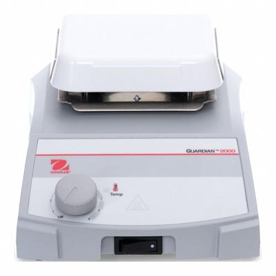 GUARDIAN 2000 Hot Plate Stirrer: US Std Plug Type, 1 Positions, 4 in Plate Wd - Single-Position Hot Plates
