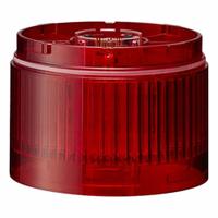PATLITE Tower Light Module: Steady, 24V DC, Red, 70 mm Overall Dia, 40 mm Overall Ht, LR7, LR7-E-R. Key specifications — Brand: PATLITE; Compatible with Series: LR7; Lens Color: Red; Operating Voltage: 24V DC; Manufacturer Part Number: LR7-E-R.
