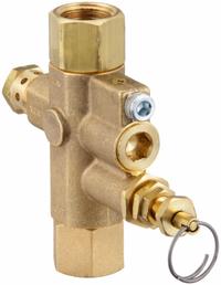 CONTROL DEVICES Continuous Run Unloader Valve: 1/2 in Inlet Size, 1/2 in Outlet Size, Forged Brass (MPN LGM30-0404AAF). Key specifications — attr60167: LGM30-0404AAF; attr60170: CONTROL DEVICES; attr60175: Yes; attr60179: Forged Brass.