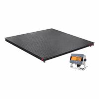 OHAUS Floor Scale: 2,500 lb Wt Capacity - Imperial, 0.5 lb/0.2 kg Readability, Floor Scale (MPN i-DF33XW2500B1R). Key specifications — Weighing Units: lb; Platform Material: Carbon Steel; Connection Ports: RS-232; Brand: OHAUS; Series: Defender™ 3000; Readability: 0.5 lb/0.2 kg.