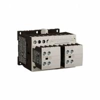 EATON IEC Magnetic Contactor: Reversing, 3 Poles, 3NO Contacts, 18 A, 24V DC Coil (MPN XTCR018C21TD). Key specifications — Brand: EATON; Integrated Surge Suppression: Yes.