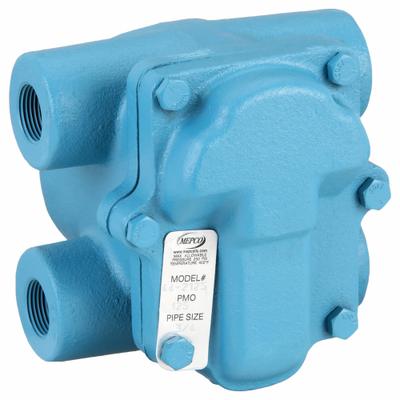 MEPCO Steam Trap: Cast Iron, 3/4 in FNPT, 1,650 lb/hr, 125 psi Max., 450°F Max. - Cast Iron H-Pattern Float & Thermostatic Steam Traps