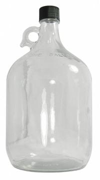 QORPAK Jug: Colorless, Uncoated Bottle, Glass, 1.92 L, 124 mm, Includes Closure, 265 mm Overall Ht (MPN GLC-01416). Key specifications — attr1371258: Yes; attr1371256: Shouldered; attr1371264: QORPAK; attr1371229: Uncoated Bottle.
