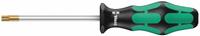 WERA General Purpose Torx Screwdriver: Kraftform, Std Lg, Torx Tip, Friction, T15 Tip Size (MPN 05028051001). Key specifications — attr1205076: T15; attr1205081: WERA; attr1205102: Ergonomic.