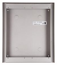 AIPHONE Surface Mount Box: Surface Mount Box, 2 in Overall Dp, 36 in Overall Ht, 24 in Overall Wd (MPN GT-203HB). Key specifications — Brand: AIPHONE; Compatible Product Type: Entrance Panel; Compatible with Series: GT; Manufacturer Part Number: GT-203HB; Features: Vandal Resistant; Product Type: Surface Mount Box.