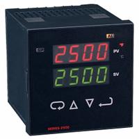 DWYER Temperature Controller: 2500, 1/4 DIN Size, Thermocouple, PI/PID, 100 to 240V AC, Digital (MPN 25013). Key specifications — Brand: DWYER; Alarms: No Alarm; Control Mode: PI; Current: 0 to 20 mA; Display Type: Digital; Input Voltage: 100 to 240V AC; Output: Relay; Product Type: Temperature Controller.