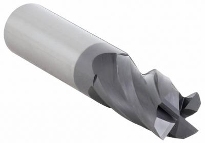 APPROVED VENDOR Square End Mill: Carbide, AlTiN Coated, 4 Flute, 1-1/4" Mill Dia, 2" LOC - General Purpose Carbide Square End Mills