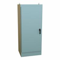 HAMMOND Electrical Enclosure: Steel, 72 in x 30 in x 24 in, NEMA 12, Solid Cover, Hinged, Dust Tight (MPN 1418XD24). Key specifications — Brand: HAMMOND; Closure Method: Handle; Knockouts: Not Included.