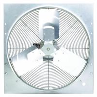 Exhaust Fan: Direct Drive, 24 in Blade, 1/4 hp, 4,240 cfm, 115V AC, 1 ph, Totally Enclosed (MPN 10D959). Key specifications — Frame Finish: Galvanized; Assembled: Assembled; Brand: DAYTON; Nameplate Voltage: 115V AC; Frame Material: Steel; Guard Type: Intake; Method of Construction: Stamped; Motor Insulation: Class B.