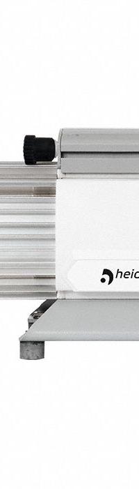HEIDOLPH Vacuum Pump: 12 mbar Vacuum Pressure - Max, Valve Regulated, 0.75 cu m/h, 2 Motor Stages (MPN 036304780). Key specifications — Features: Recommended for Solvents with Low or Medium Boiling Points; Pump Type: Valve Regulated; Suction: 0.75 cu m/h; Brand: HEIDOLPH.