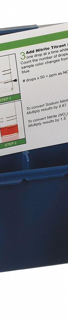 AQUAPHOENIX SCIENTIFIC Chemical Test Strip: Nitrite, Chemical, 60_75 Tests, 8 in Overall Lg, Nitrite (MPN TK3330-Z). Key specifications — Test Form: Chemical; Brand: AQUAPHOENIX SCIENTIFIC.