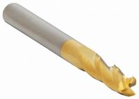 APPROVED VENDOR Square End Mill: Carbide, TiN Coated, 3 Flute, 3/16" Mill Dia, 5/8" LOC, 2" OAL (MPN 205-001111)