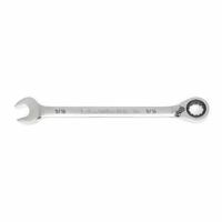 GEARWRENCH Combination Ratcheting Wrench: Alloy Steel, Full Polish Chrome, 9/16 in Head Size, Std (MPN 86646). Key specifications — attr309600: 9/16 in; attr309611: Full Polish Chrome; attr309610: Alloy Steel; attr309604: Yes; attr309612: No; attr309613: No; attr309615: No; attr324932: GEARWRENCH.
