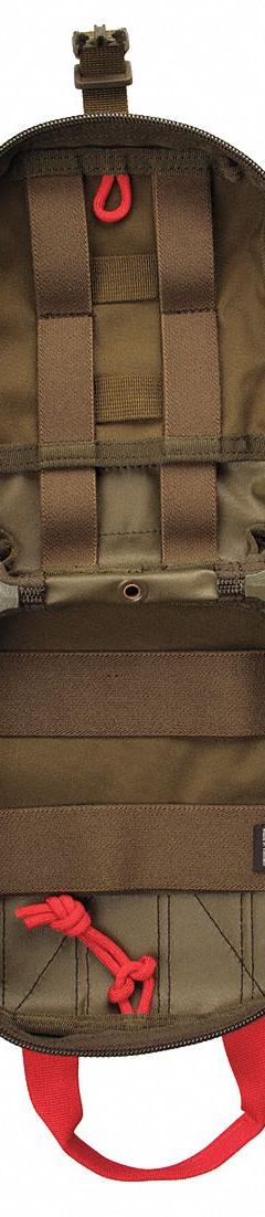BLACKHAWK Medical Pouch: Green, Nylon, 6 3/4 in x 4 1/4 in, Zipper Closure (MPN 37CL116OD). Key specifications — Color: Green; Material: Nylon; Pouch Type: Medical Pouch.