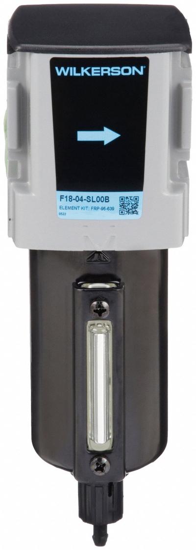 WILKERSON Compressed Air Filter: Particulate, 1/2 in NPT, 5 micron, 82 cfm - Wilkerson FRL Air Filters