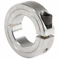 CLIMAX METAL PRODUCTS Shaft Collar: 1-Piece, Inch, Round, Clamp-On, 15/16 in Bore Dia, Aluminum (MPN 1C-093-A). Key specifications — attr85402: CLIMAX METAL PRODUCTS; attr666006: Inch.