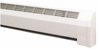 CLASSIC Hydronic Baseboard Heater: Hydronic Baseboard Heater, 6 ft Lg, White, Aluminum, Copper (MPN CLCU75-6). Key specifications — Tubing Material: Copper; Product Type: Hydronic Baseboard Heater; Heating Element Tube Diameter, Connection Type: 3/4 in Tube, SWT; Color: White; Brand: CLASSIC; Fin Material: Aluminum; Includes: Support Brackets; Overall Dimensions - L x H x D: 72-3/4 in x 9-1/8 in x 3-3/8 in.