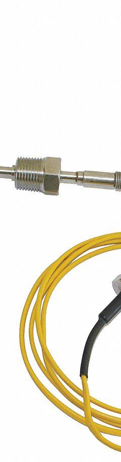 DIGI-STEM Thermocouple Probe: -109°F to 900°F /-78°C to 482°C, ±1.1°C @ 277°C/±2°F @ 530°F, Type K (MPN DSTPA421232109). Key specifications — Accuracy: ±2 °F @ 530 °F; Brand: DIGI-STEM.