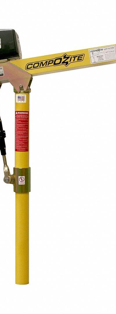 OZ LIFTING PRODUCTS Davit Crane: Composite - Lightweight Composite Davit Cranes