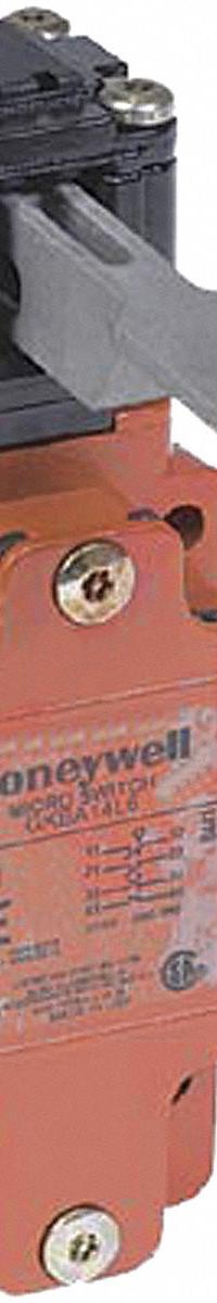 HONEYWELL Safety Interlock Switch: GK Series, 1NO/3NC (MPN GKBA16L6). Key specifications — Brand: HONEYWELL; Manufacturer Part Number: GKBA16L6; Actuating Key Type: Flat; Contact Form: 3NC; Key Hole Location: Front; Series: GK; Terminal Connection Type: 10 Pin.