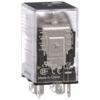 SCHNEIDER General Purpose Relay: Socket Mounted, 15 A Current Rating, 24V DC, DPDT, 8 Pins/Terminals (MPN 782XBXC-24D). Key specifications — Brand: SCHNEIDER; Base Type: Square; Mounting Style: Socket; Electrical Connection: Faston Terminal; Manufacturer Part Number: 782XBXC-24D; Operating Current: 15 A at 28V; Series: 782 Series.