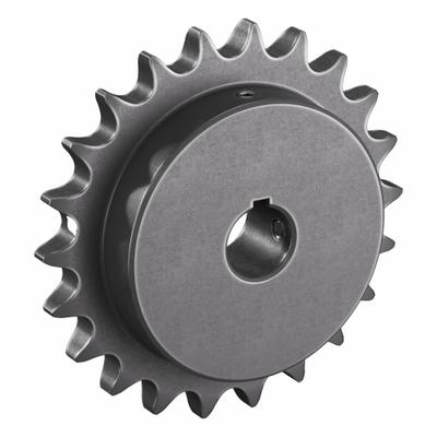 TRITAN Roller Chain Sprocket: 60, For 3/4 in Chain Pitch, 1 in Bore Dia, 22 Teeth - Size 60 Fixed-Bore Roller Chain Sprockets