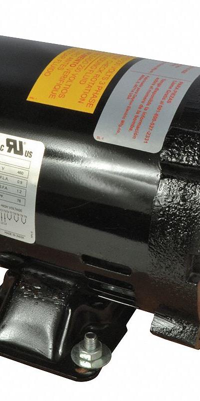 DAYTON Centrifugal Pump Motor: 1/2 hp, 230/460V AC, Mfr Part # PP2LTAB23SCG - Motors for Straight Centrifugal Pumps