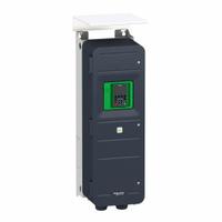 SCHNEIDER Variable Frequency Drive: In Phase Three, Out Phase Three, 40 hp, No Bypass, Programmable (MPN ATV650D30N4U). Key specifications — Style: Compact; Color: Black/Green; Output Phase: Three.