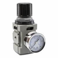 WILKERSON Regulator: Aluminum, 1/4 in NPT, 148 scfm, 0 psig to 250 psig, 300 psig Max Op Pressure (MPN R18-02-G0G0B). Key specifications — attr111664: Yes; attr111400: 18; attr111627: WILKERSON.