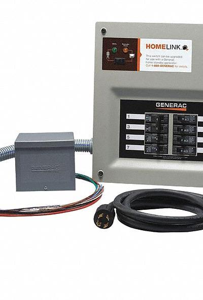 GENERAC Transfer Switch Kit: Single Phase - Manual Transfer Switches