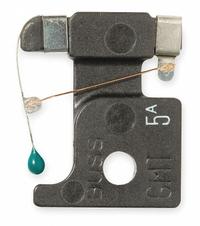 BUSSMANN Telecom Protection Fuse: GMT Series, Fast-Acting, Cricket, 5 A, 125 V AC, 60 V DC, 13/16 in (MPN GMT-5A). Key specifications — Series: GMT; Brand: BUSSMANN.