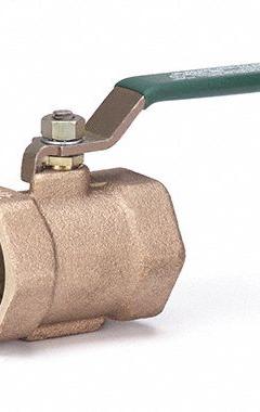 MILWAUKEE VALVE Butterfly Disc Valve: 1/4 in Pipe Size, NPT, 175 psi Max. Pressure (CWP), Bronze (MPN BB2-100-1/4). Key specifications — Brand: MILWAUKEE VALVE; Handle Type: Lever.