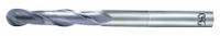 OSG Ball End Mill: Carbide, Diamond Coated, 2 Flute, 1/4" Mill Dia, 3/4" LOC, 2-1/2" OAL (MPN 70101116)