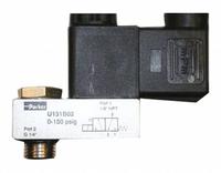 PARKER Air Pilot Valve: 24V DC, U131B02NDAB