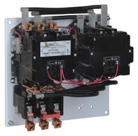 SQUARE D NEMA Magnetic Motor Starter: Reversing, 3 Poles, NEMA Size 4, 135 A, 120V AC Coil (MPN 8736SFO3V02S). Key specifications — Brand: SQUARE D; Coil Voltage: 120V AC; Phase: Three; Operator: None; Terminal Connection Type: Screw Clamp Terminals; Includes Pilot Light: No; Operator Controls: None; Auxiliary Contacts Included: No Auxiliary Contacts Included.