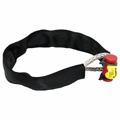 LOCKJAW Soft Shackle: 5,280 lb Working Load Limit, 26,400 lbf Breaking Strength - Synthetic Shackles for Lifting