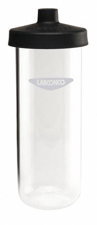 LABCONCO Vacuum Flask: 1.2 L, Colorless, Cylindrical, A, +/-0.30 mL, Includes Closure (MPN 7541000). Key specifications — attr1371215: Cylindrical; attr1371186: +/-0.30 mL; attr1371190: Colorless; attr1371194: LABCONCO; attr1371203: 3/4"; attr1371187: Type I.