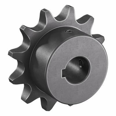TRITAN Roller Chain Sprocket: 12B, For 3/4 in Chain Pitch, 20 mm Bore Dia, 12 Teeth - Size 12B Fixed-Bore Roller Chain Sprockets