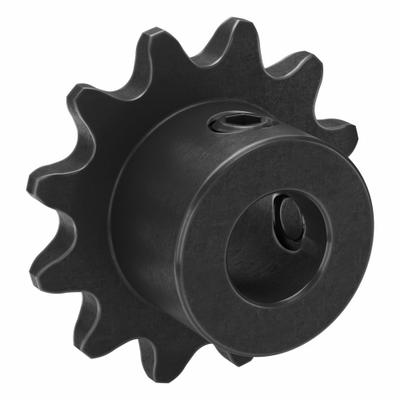 TRITAN Roller Chain Sprocket: 25, For 1/4 in Chain Pitch, 5/16 in Bore Dia, 12 Teeth - Size 25 Fixed-Bore Roller Chain Sprockets