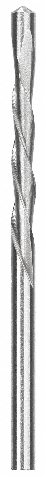 DEWALT Cut-Out Bit: High Speed Steel, 1/8 in Drill Bit Dia, 1 1/4 in Cutting Dp, 20 PK (MPN DWAPP18020). Key specifications — attr1254788: DEWALT; attr1254791: High Speed Steel; attr1254800: Drywall.