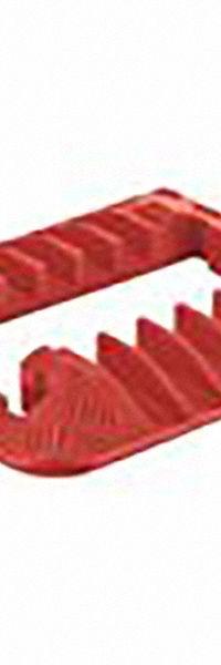 CHECKERS Hinged Cable Protector End Cap: 5 Channels, Hinged, 1 3/8 in Max Cable Dia, 19 5/8 in Wd (MPN CPEC5X125-O). Key specifications — Brand: CHECKERS; Color: Orange; Component: End Caps; Material: Polyurethane.