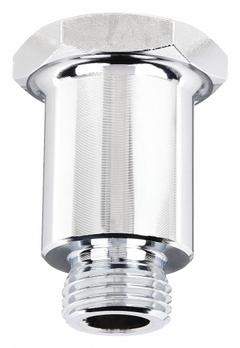 T&S BRASS Sprayer Spring: Brass, Chrome, 2 in Overall Lg, 3/4 in Inlet Connection Size, UN (MPN 000821-40). Key specifications — Inlet Connection Type: UN; Brand: T&S BRASS; Color/Finish: Chrome; Material: Brass; Product Type: Sprayer Spring.