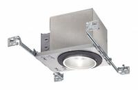 LED Recessed Down Light: Airtight New Construction, 4 in Dia, 600 lm, 3500K, 8.9 W, 120 to 277V AC (MPN IC1LED G4 06LM 35K 90CRI MVOLT ZT10). Key specifications — Voltage: 120 to 277V AC; Trim Color: Available Separately; Brand: JUNO LIGHTING; Ceiling Type: Flat Ceiling; Reflector or Baffle Color: No Reflector or Baffle; Trim Style: Available Separately; Dimmable: Yes; Color Temperature: 3500K.