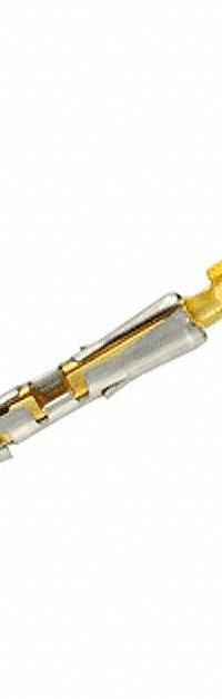 SOURIAU Crimp Contact: SC, #20, Female, Crimp, Gold over Gold Flash, Copper Alloy, Loose Contact (MPN SC24WL3S25). Key specifications — Connection Type: Crimp; Contact Size: #20; Product Packaging Form: Loose Contact; Wire Size (mm2): 0.12-0.25 mm2; Brand: SOURIAU; Pole Material: Copper Alloy; Wire Size: 26 to 24 AWG; Compatible with Series: UTG.