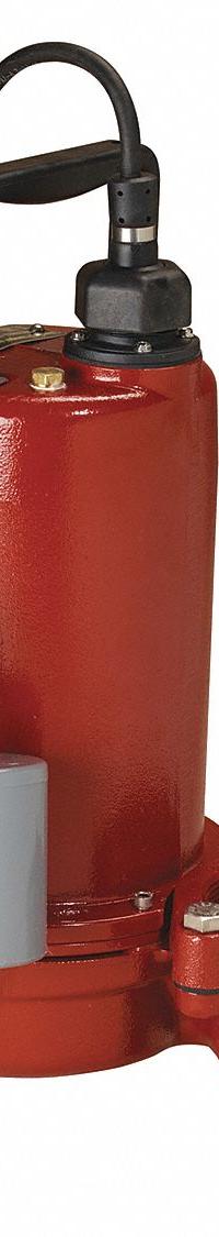 LIBERTY PUMPS Sewage Ejector Pump: Cast Iron, Single Phase, 3/4 hp, 115V AC, 2 in Max. Dia. Solids (MPN LE71A2). Key specifications — Impeller Material: Cast Iron; Rated Voltage: 115V AC; Hazardous Location Class: Not Rated; Brand: LIBERTY PUMPS; Discharge Orientation: Vertical; Switch: Piggyback Tether Float.