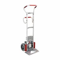 MAGLINER Stair Climber: Powered, 300 lb Cap, Four-Position Extended, Aluminum, 10 in, Flat-Free (MPN NEO-CLK140EGSC). Key specifications — Frame Type: Rounded Back; Frame Material: Aluminum; Charge Time: 4.5 hr; Brand: MAGLINER.