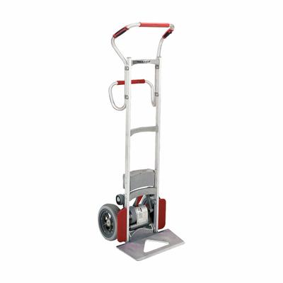 MAGLINER Stair Climber: Powered, 300 lb Cap, Four-Position Extended, Aluminum, 10 in - Electric Stair-Climbing Hand Trucks