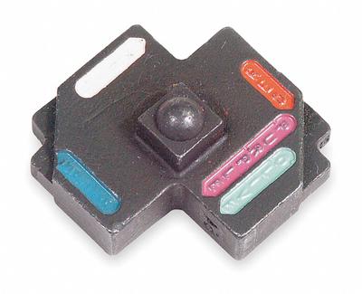THOMAS & BETTS Upper Crimping Die: 4, 1, 1/0 AWG Aluminum/8, 6, 1/0, 4/0 AWG Copper - Thomas & Betts Replacement Crimping Dies